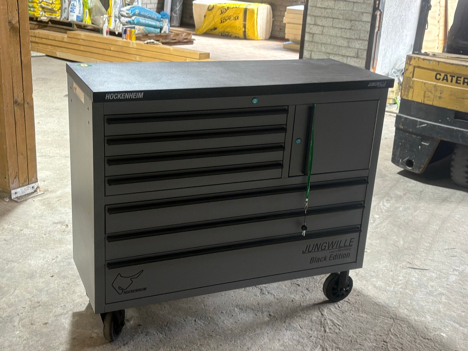 Jungwille Hockenheim Black Edition Gereedschapswagen, Doe-het-zelf en Verbouw, Ophalen, Nieuw, Gereedschapsopslag, Overige merken