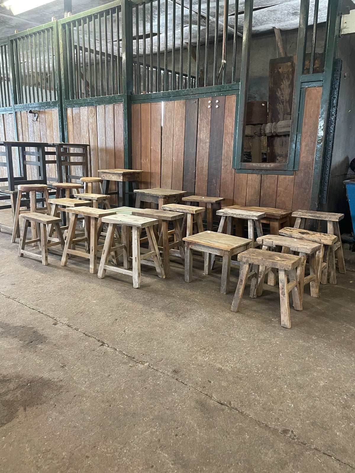Diverse leuke houten krukjes, Ophalen of Verzenden, Gebruikt, Hout