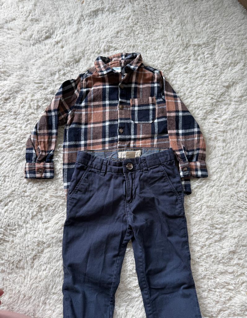 Jongensshirt en -broek set, maat 98, Kinderen en Baby's, Babykleding | Maat 74, Ophalen of Verzenden, Gebruikt, Jongetje
