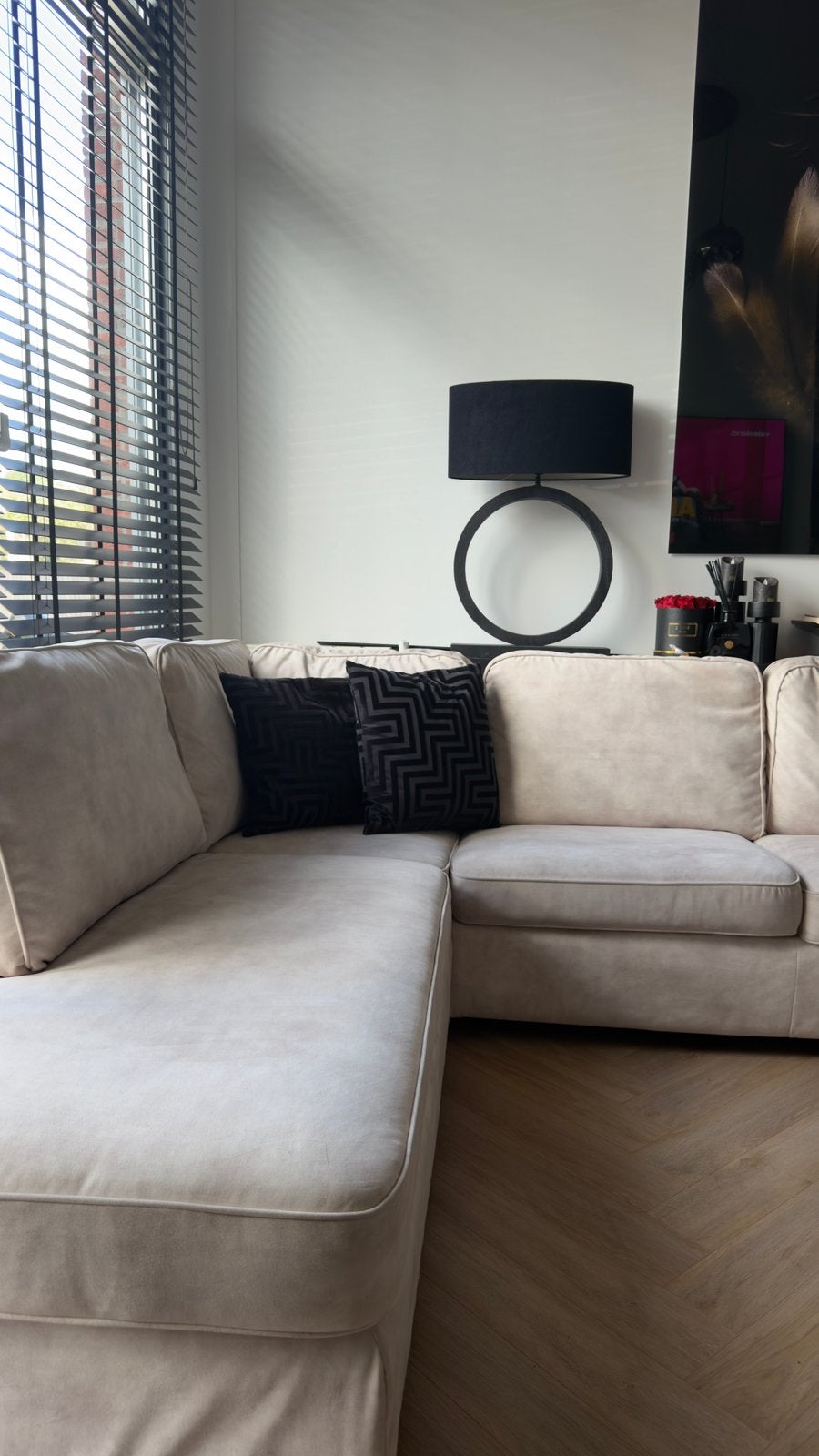 Hoekbank 420cm van Home Island - Zo goed als nieuw, Huis en Inrichting, Ophalen, Hoekbank, 300 cm of meer, Zo goed als nieuw