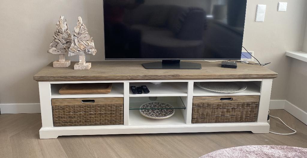 Landelijke TV kast, Ophalen, Gebruikt, 150 tot 200 cm, Landelijk