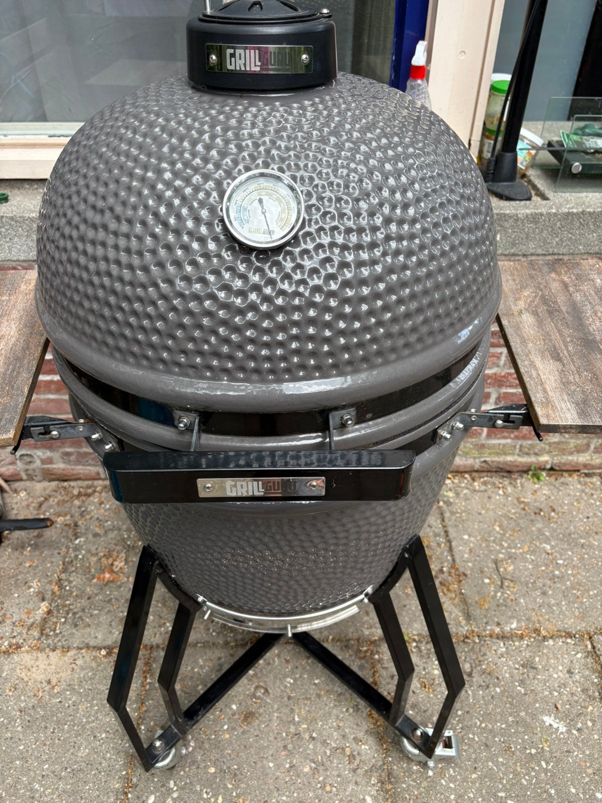 Grill Guru XL Kamado, Ophalen, Zo goed als nieuw, Met accessoires