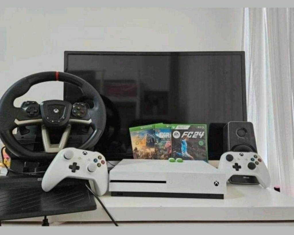Xbox one hele set, Spelcomputers en Games, Ophalen of Verzenden, Zo goed als nieuw