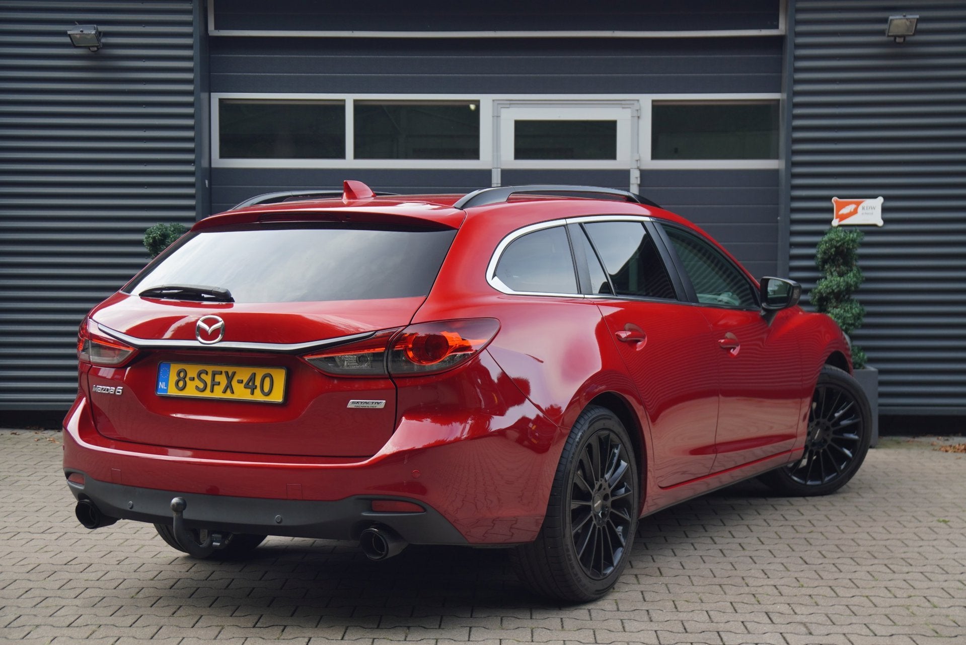 Mazda 6 Sportbreak 2.2D SkyActiv-D 150 AUT LEDER NAVI TREKHA, Auto's, 730 kg, Gebruikt, 4 cilinders, 150 pk