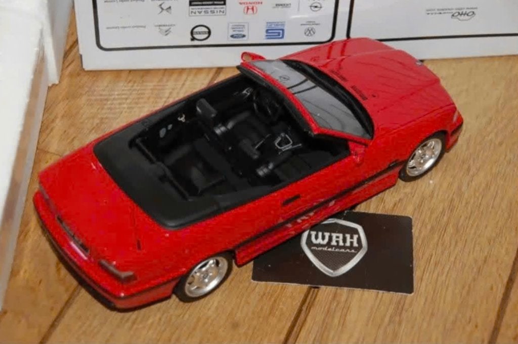 1:18 BMW M3 E36 CABRIO red Otto mobile OT1048 in box WRH, Verzenden, Zo goed als nieuw, Auto, OttOMobile