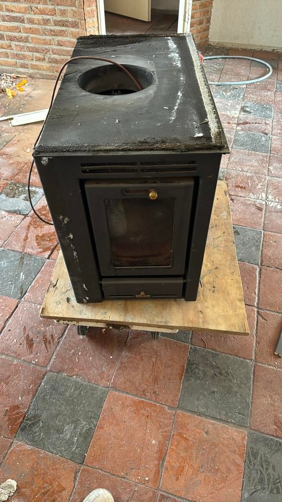 Barbas Inbouw Houthaard - Perfect voor Sfeervolle Avonden, Ophalen, Gebruikt, Inbouwhaard, Houthaard