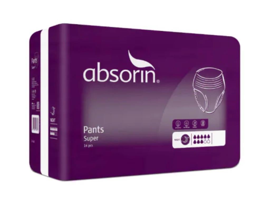 Absorin comfort pants maat M, Diversen, Verpleegmiddelen, Ophalen of Verzenden, Nieuw