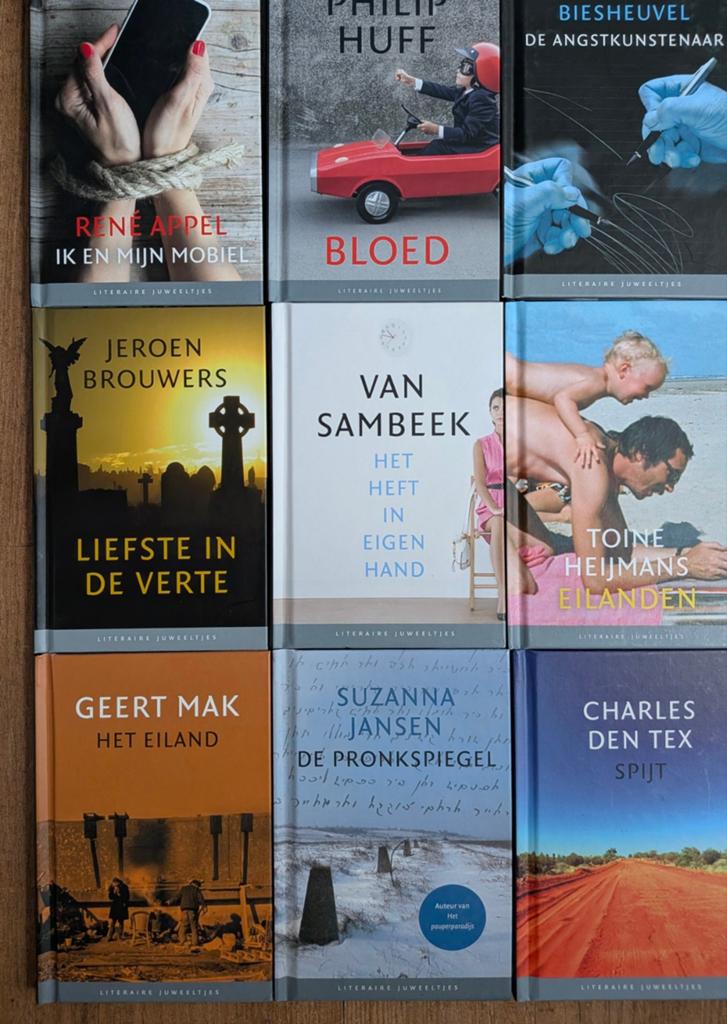 14 stuks diverse literaire juweeltjes, Boeken, Ophalen of Verzenden, Zo goed als nieuw