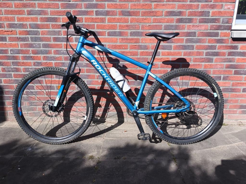 Rockrider ST 530 Mountainbike - Blauw, Fietsen en Brommers, Fietsen | Mountainbikes en ATB, Ophalen, Zo goed als nieuw, Overige merken