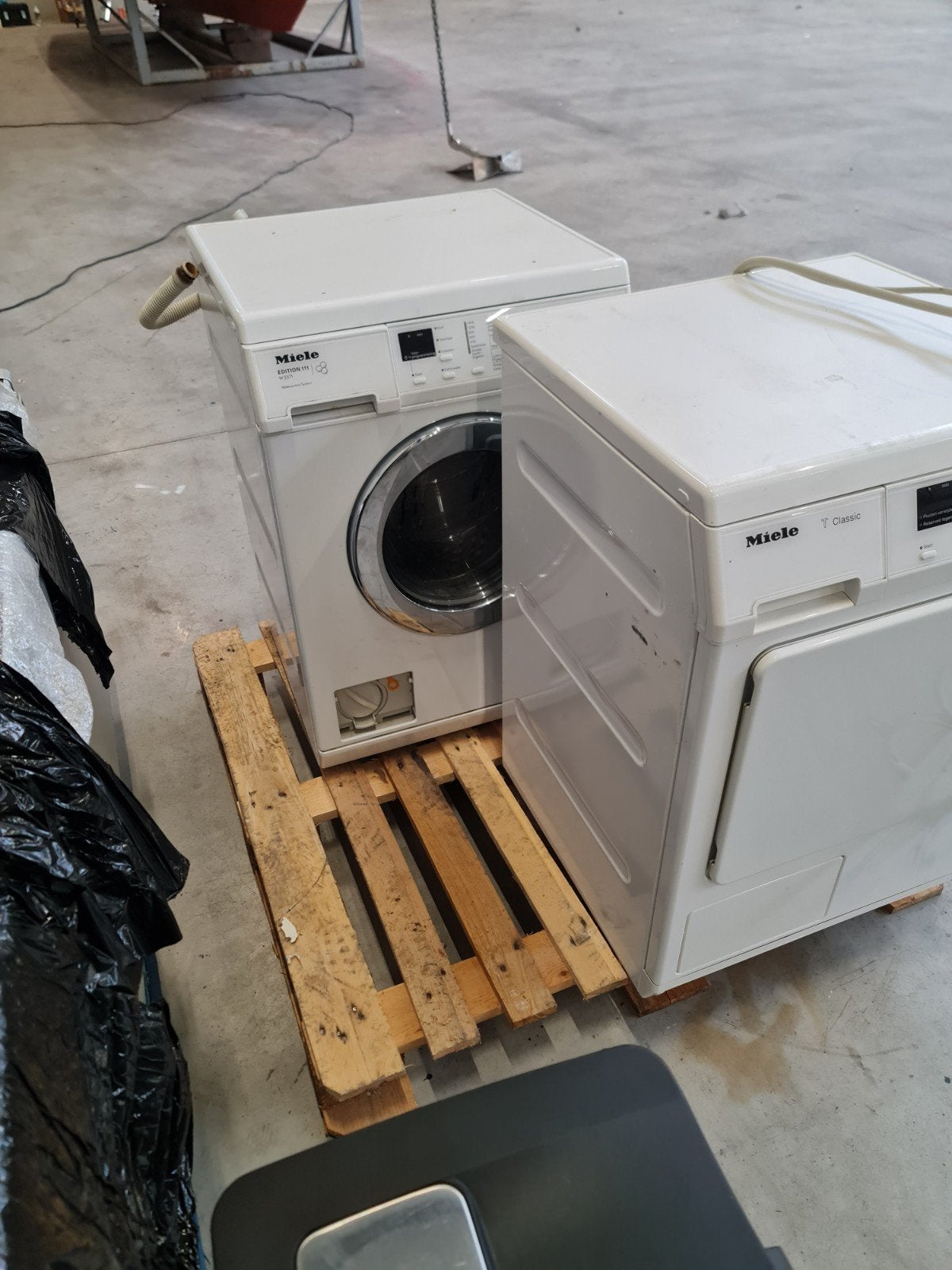 Miele wasmachine en droger, Witgoed en Apparatuur, Ophalen of Verzenden, Gebruikt, 1200 tot 1600 toeren, 85 tot 90 cm