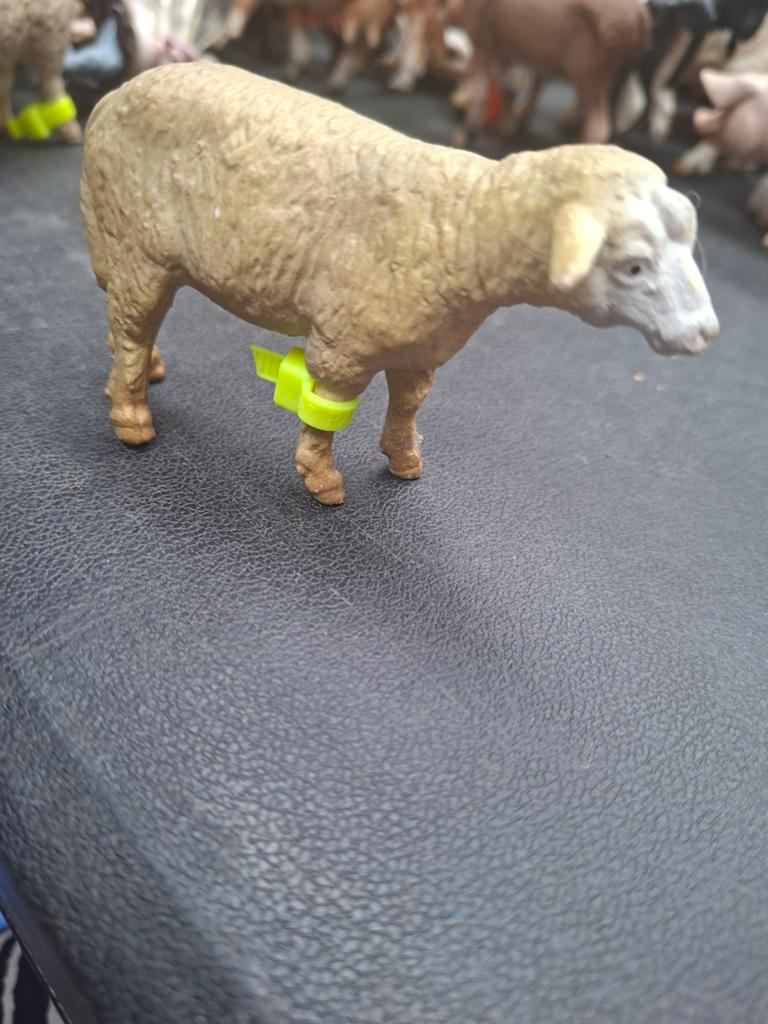 Schleich schaap, Ophalen of Verzenden, Zo goed als nieuw, Boerderijdier, Beeldje of Figuurtje