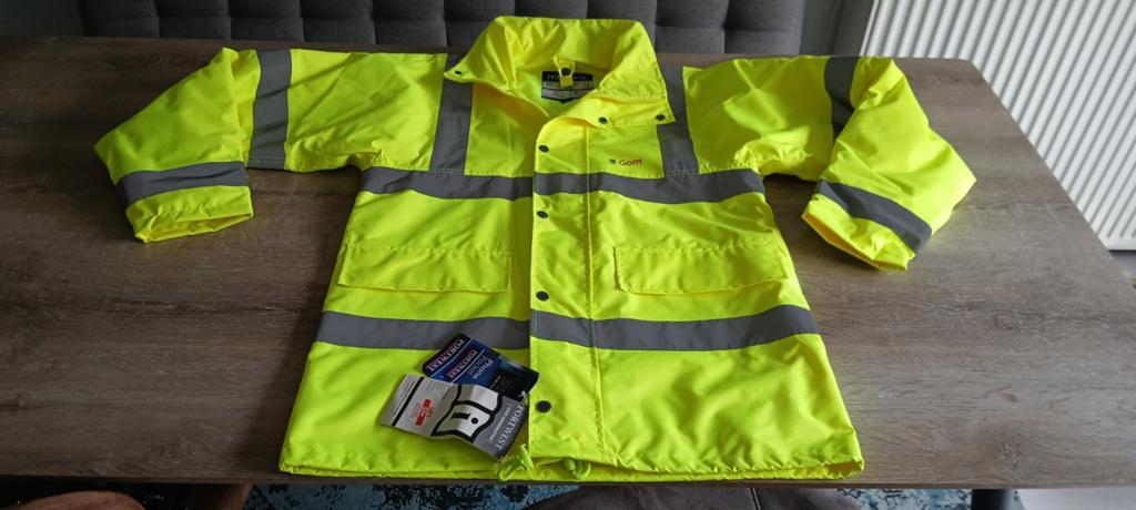 S nieuwe werkjas GOM portwest reflectie jas waterdicht, Heren, Portwest, Nieuw, Ophalen of Verzenden