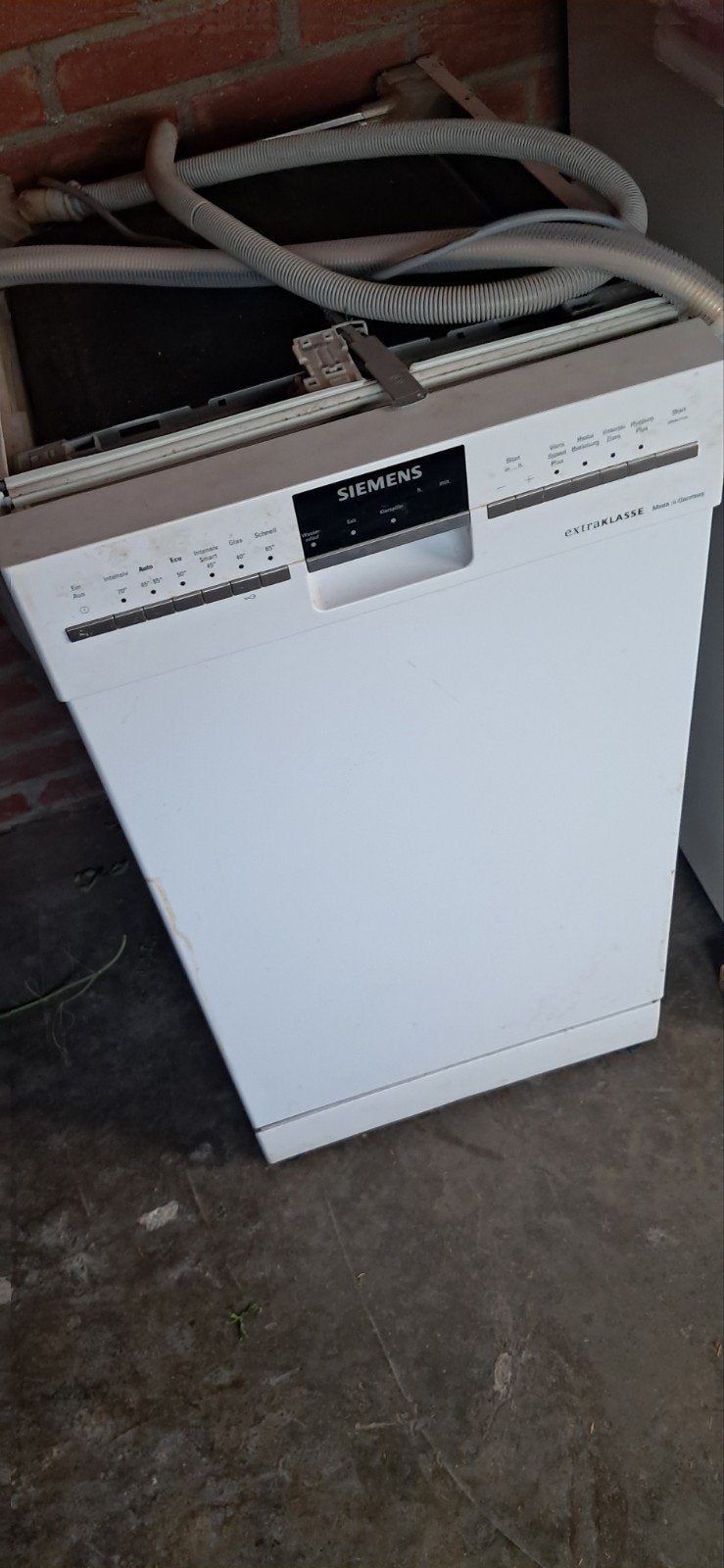 Siemens Extraklasse onderbouw vaatwasser 45cm breed, Ophalen, Gebruikt, Minder dan 85 cm