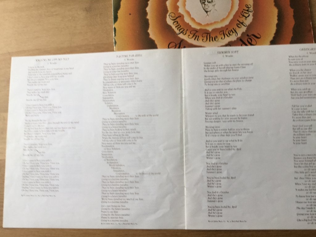LP. Songs in the key of life/ s.wonder. M/VG+ condition., Cd's en Dvd's, Ophalen, Dubbel-LP, Zo goed als nieuw, 12 inch