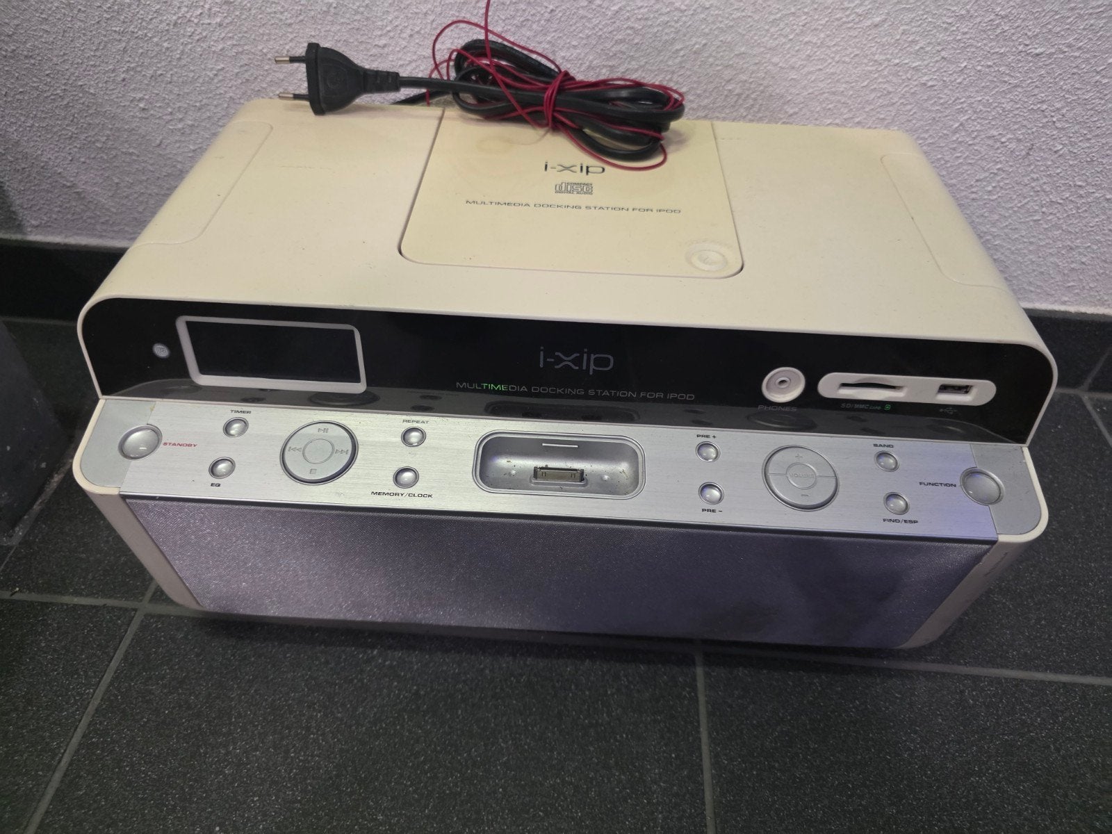i-Xip Multimedia Docking Station voor iPod met CD/Radio, Ophalen of Verzenden