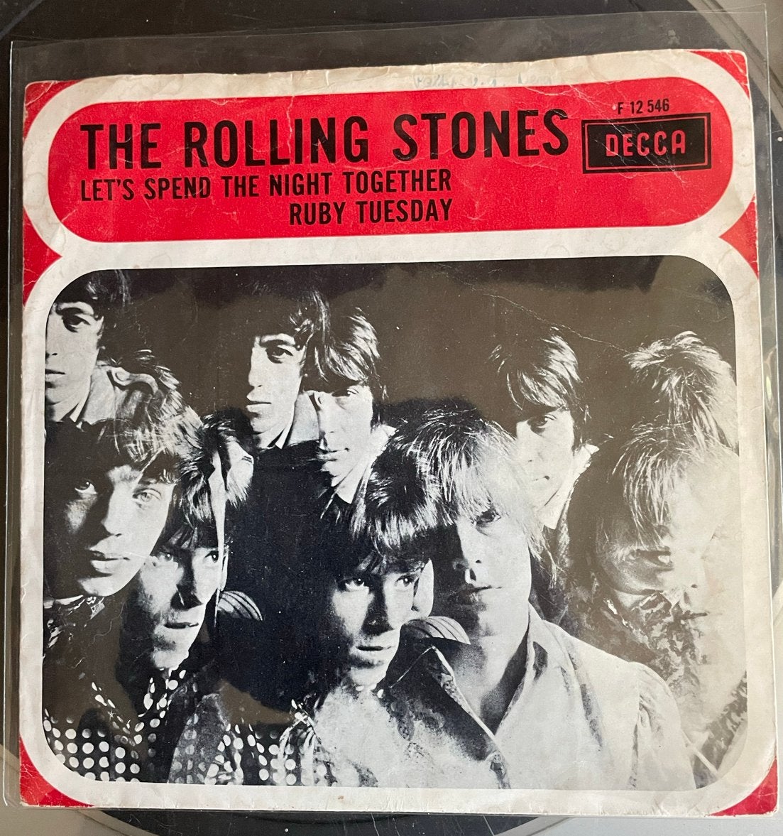 The Rolling Stones - Let's Spend The Night Together (Single), Cd's en Dvd's, Vinyl Singles, Originele persing, Ophalen of Verzenden