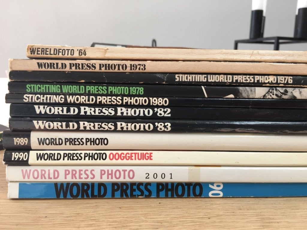 Te koop: World Press Photo boeken uit diverse jaren, Boeken, Ophalen of Verzenden, Gelezen, Fotografie algemeen