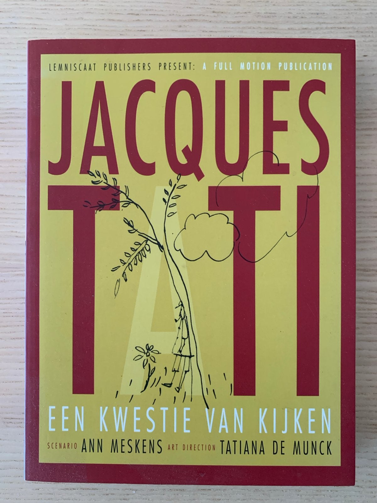 Jacques Tati: Een Kwestie Van Kijken - Boek, Ophalen of Verzenden, Zo goed als nieuw, Europa overig
