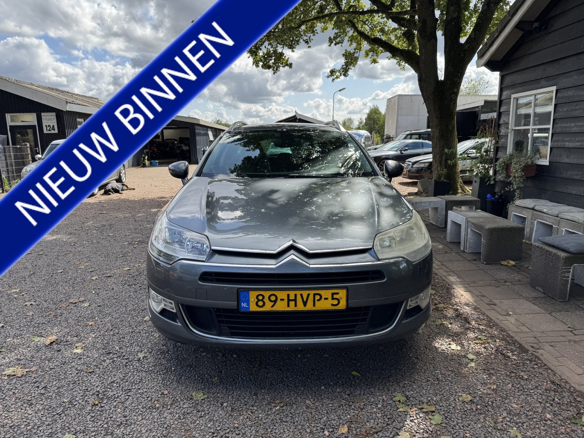 Citroën C5 Tourer 2.0 16V Automaat Ligne Busn. G3, Auto's, Citroën, 1644 kg, 4 cilinders, Parkeersensor, Leder en Stof