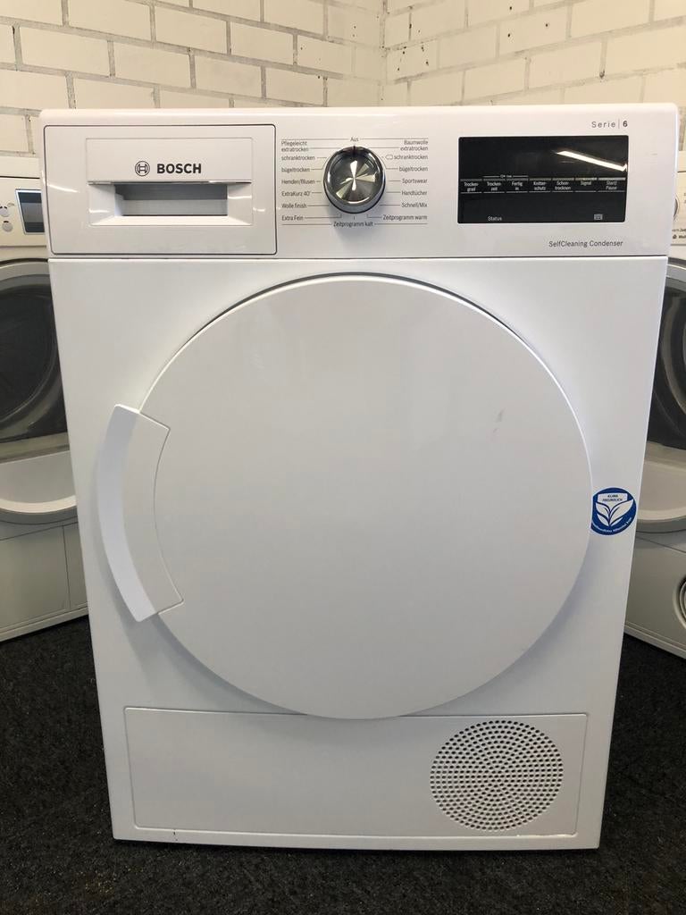 A+++ 8kg Warntepomp droger Bosch Serie6 1 jaar jong, Ophalen, Minder dan 85 cm, Overige typen, 8 tot 10 kg