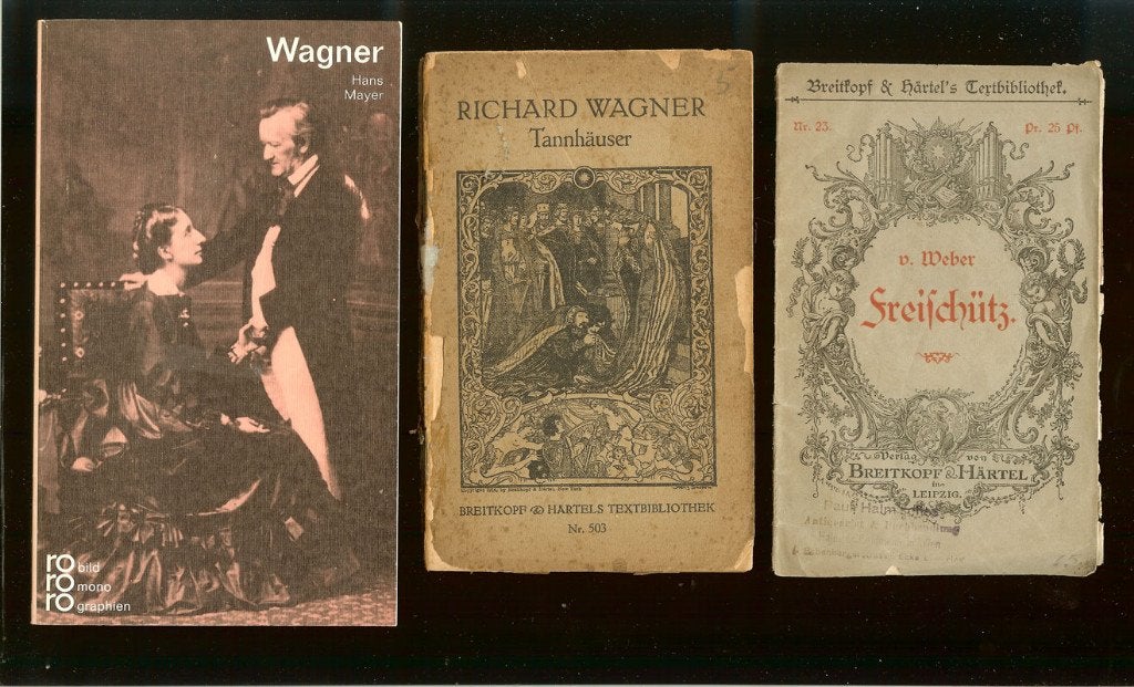 Hans Mayer Wagner RORORO Tannhäuser Breitkopf, Ophalen of Verzenden, Gelezen, Artiest