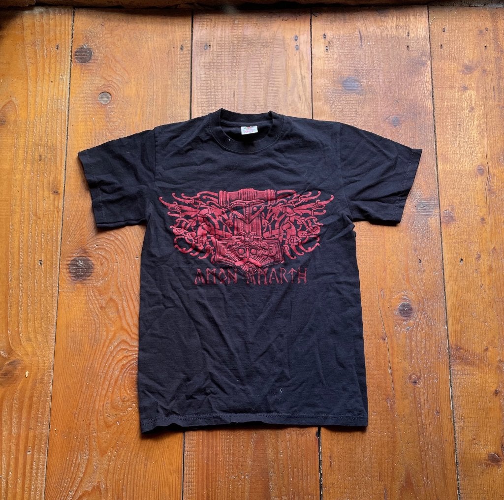 Amon Amarth T-Shirt - Fruit of the Loom - Maat M, Zwart, Onbekend, Onbekend, Fruit of the Loom