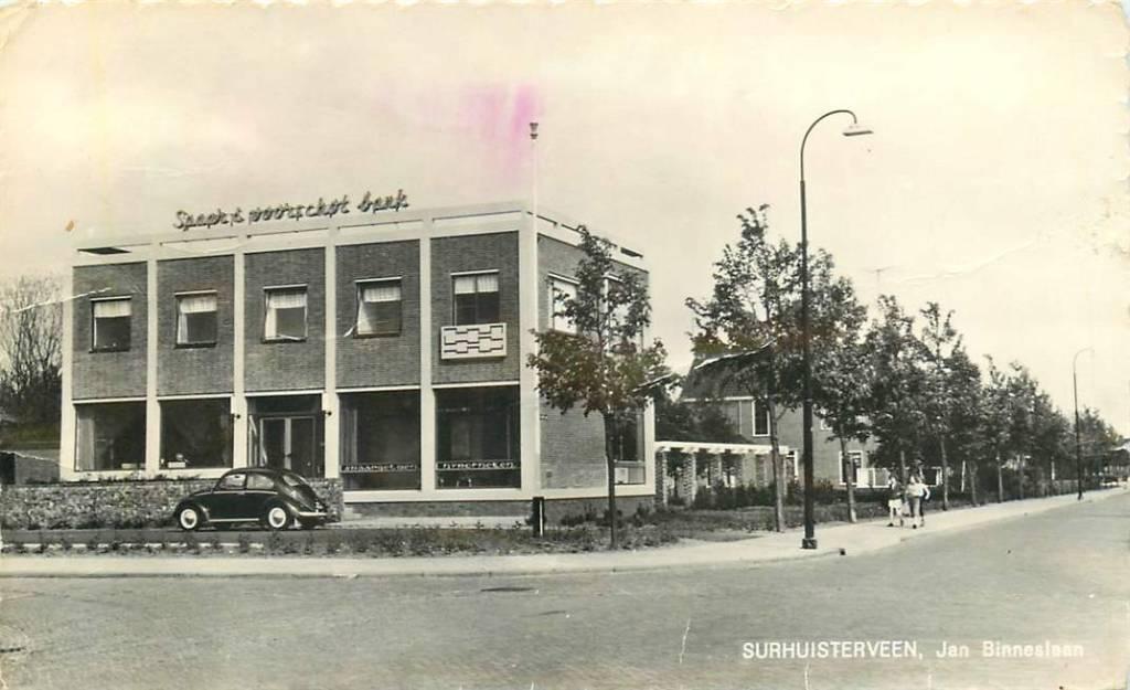 381-485-003 Surhuisterveen Jan Binneslaan, Verzamelen, Ansichtkaarten | Nederland, Friesland, Voor 1920, Verzenden