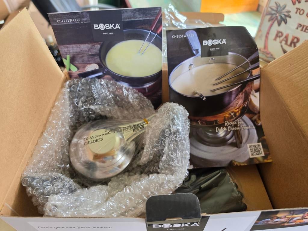 Boska Fondueset Nero - Nieuw en Ongebruikt, Ophalen of Verzenden, Nieuw, Brander, Fondueset