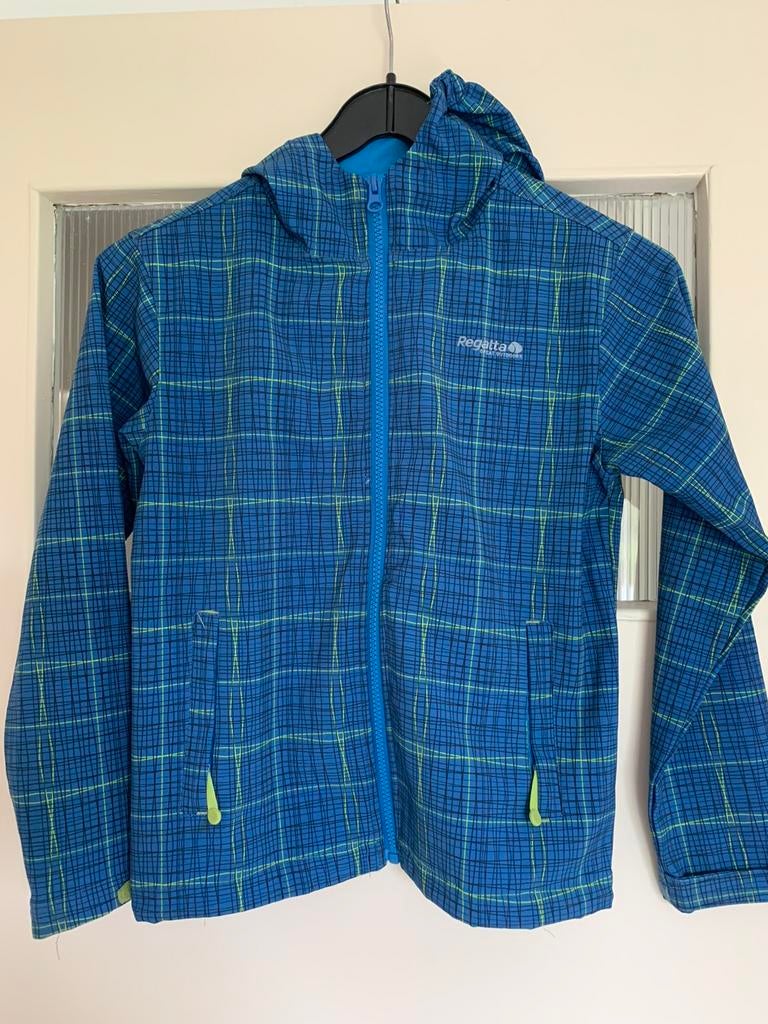 Regatta windstopper / soft  shell maat 140 blauw, Ophalen of Verzenden, Nieuw, Jongen of Meisje, Jas
