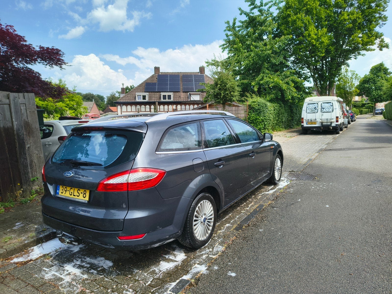 Ford Mondeo 2.0 16V 107KW Wagon 2008 Grijs, Auto's, Ford, 145 pk, Zwart, 4 cilinders, Mondeo