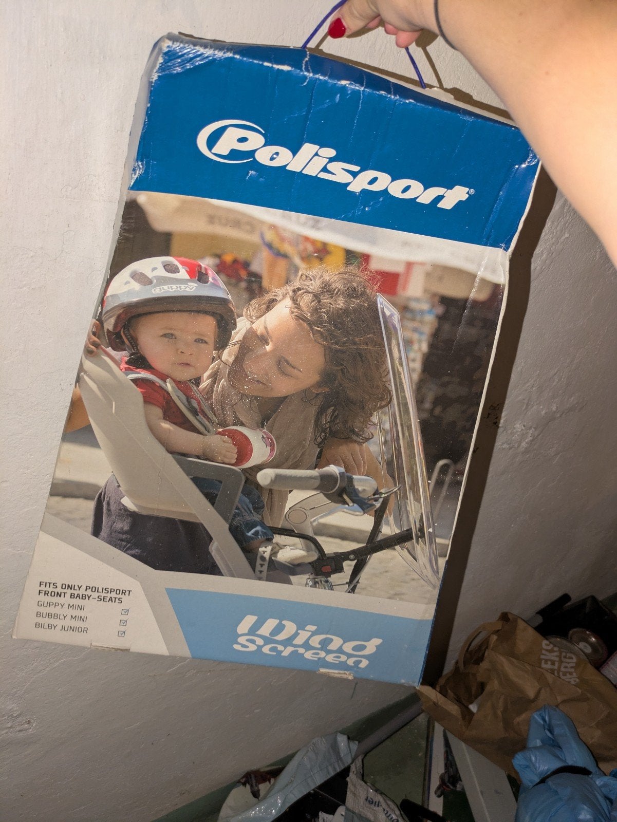 Polisport Windscherm voor Fietsstoeltje, Ophalen of Verzenden, Nieuw, Polisport