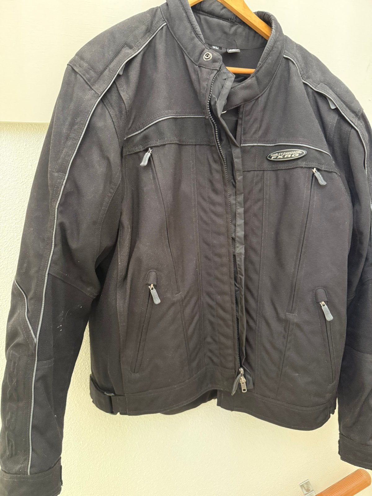 Harley Davidson Motorjas, Ophalen of Verzenden, Tweedehands, Heren, Jas | textiel