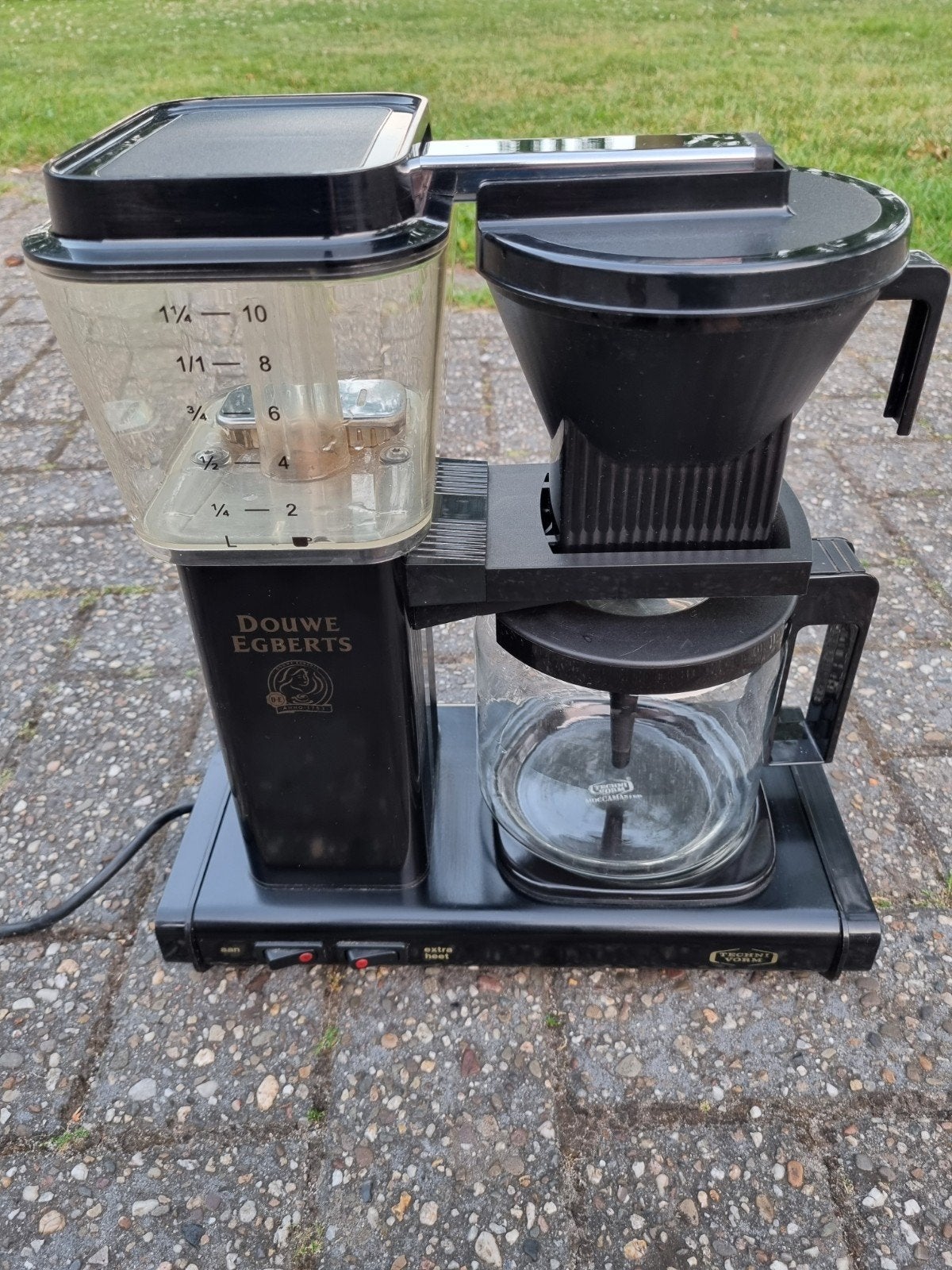 Douwe Egberts koffiezetapparaat Techni vorm, 4 tot 10 kopjes, Ophalen, Koffiemachine