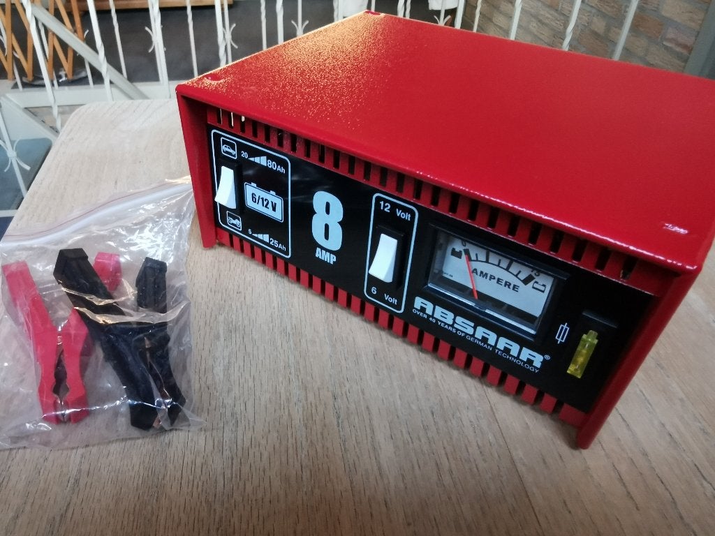 Absaar Acculader 8A - Nieuw, Auto-onderdelen, Accu's en Toebehoren, Ophalen of Verzenden, Nieuw
