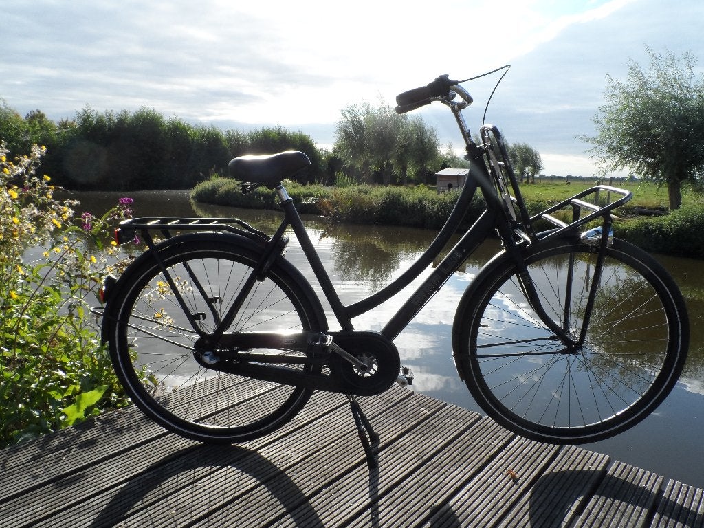 dames fiets, Gebruikt, Versnellingen, 56 cm of meer, Trommelrem