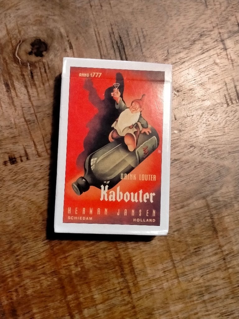 Drink Louter Kabouter Herman Jansen kaartspel kaart spel, Verzamelen, Merken en Reclamevoorwerpen, Ophalen of Verzenden, Gebruikt
