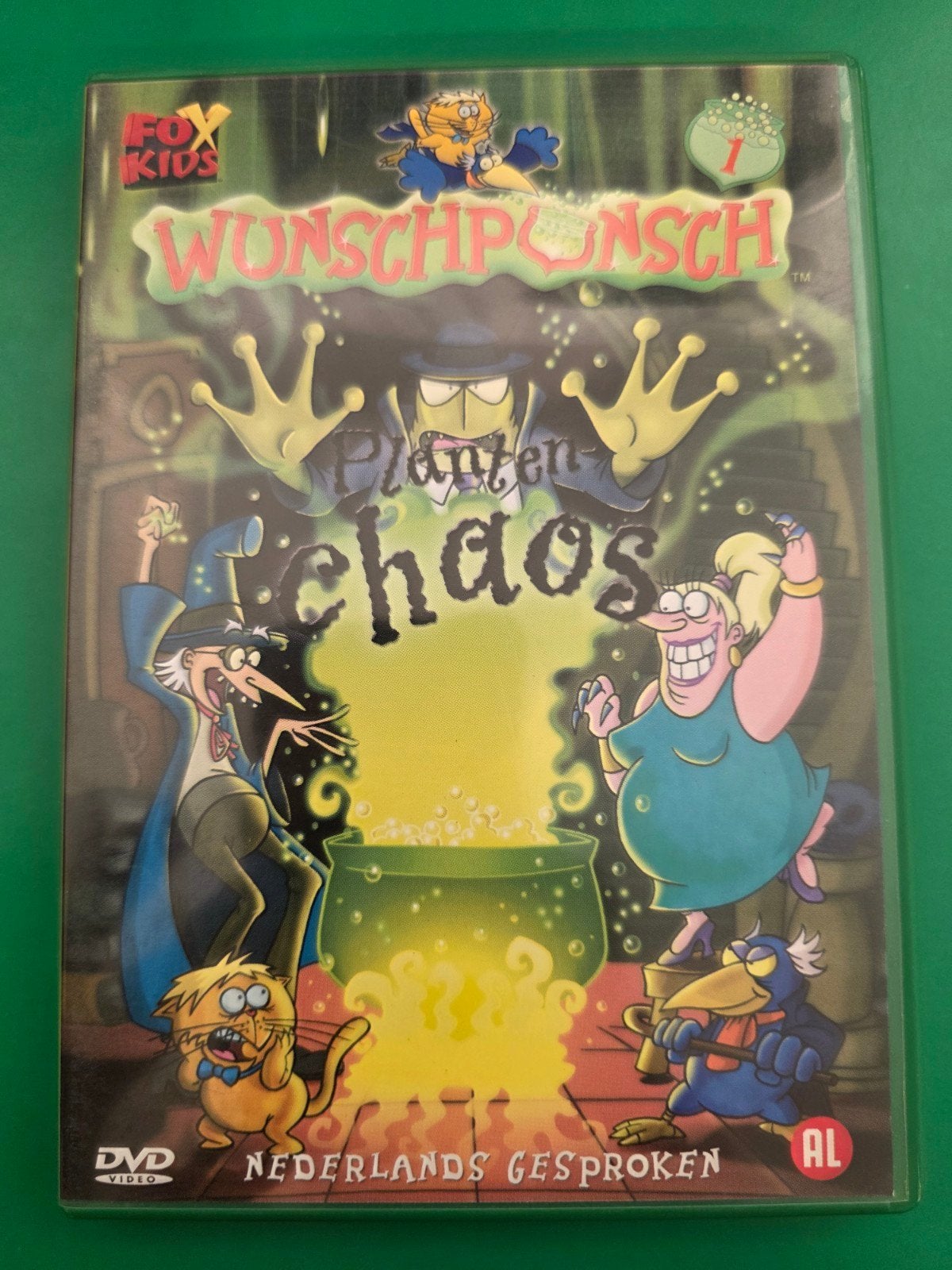 Wunschpunsch - Plantenchaos DVD (Nederlands Gesproken), Alle leeftijden, Ophalen of Verzenden, Gebruikt, Komedie