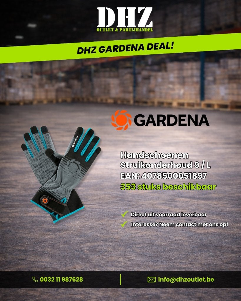 Gardena Handschoenen Struikonderhoud Maat L, Tuin en Terras, Werkkleding, Ophalen, Dames, Nieuw, Handschoenen