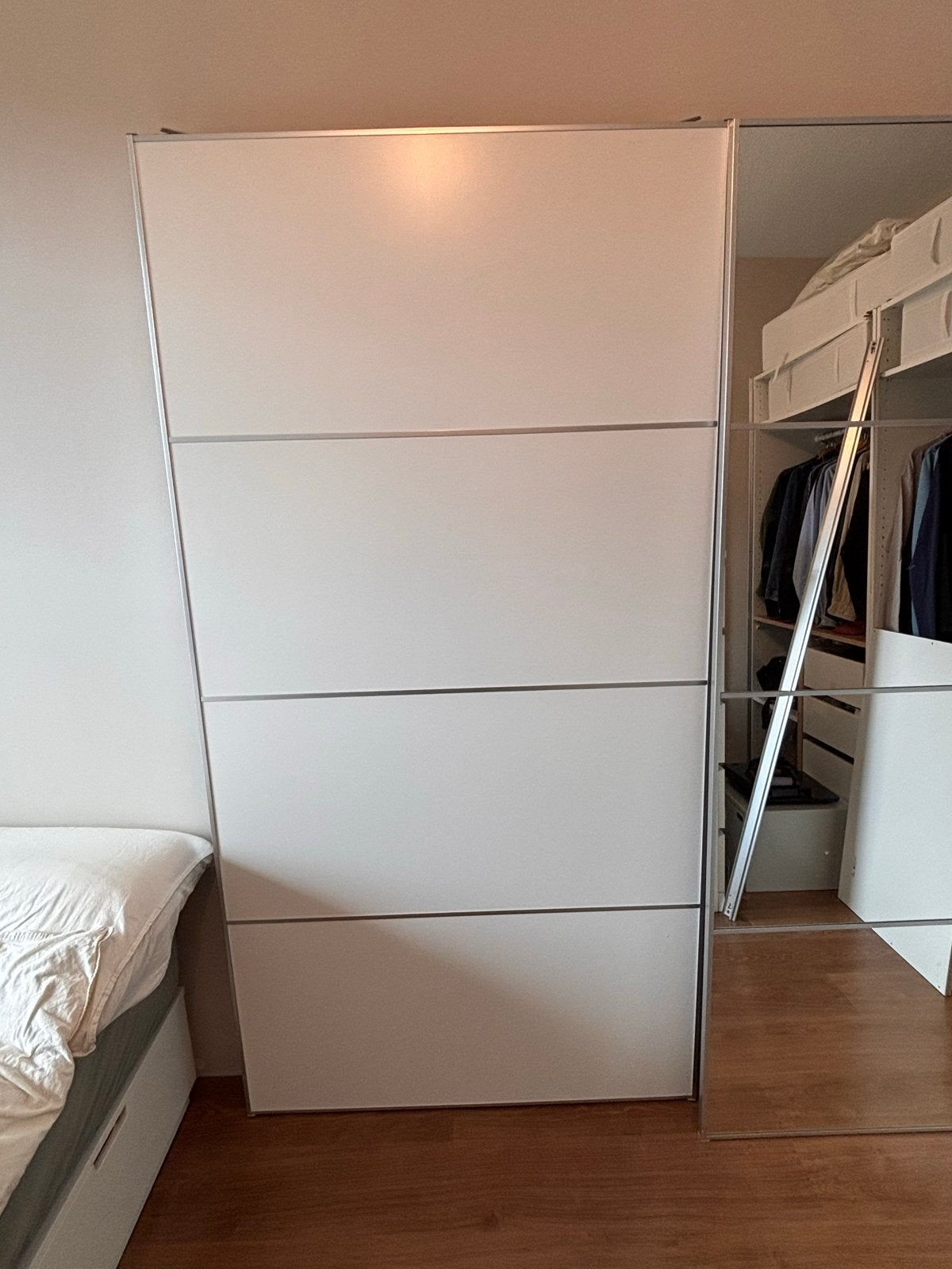 Schuifdeuren panelen PAX 2.01 hoog, Ophalen, Overige materialen, Gebruikt, 200 cm of meer