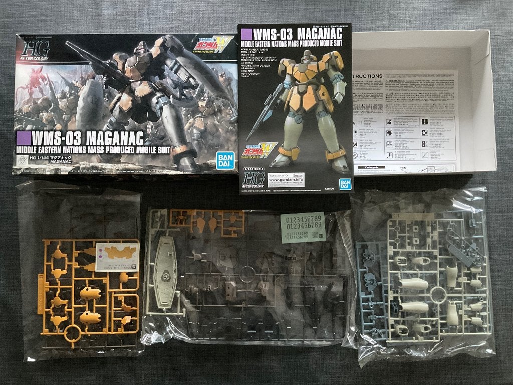 Bandai HG 1/144 WMS-03 Maganac Plastic Modelbouwset, Ophalen, Zo goed als nieuw, Groter dan 1:35, Figuur of Figuren