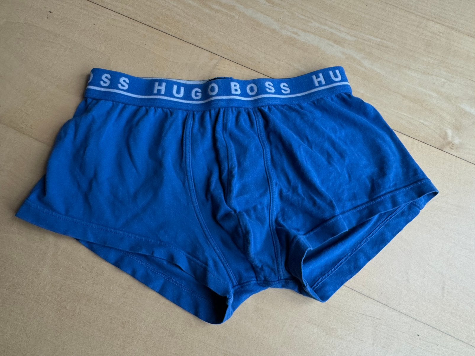 Boxershort Hugo Boss, maat: S, Kleding | Heren, Ondergoed, Ophalen of Verzenden, Blauw, Boxer
