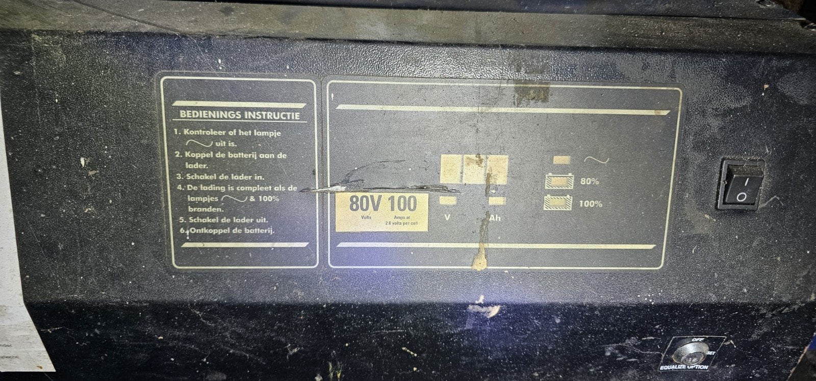 ATSA 80V 100A Acculader voor Heftrucks, Gebruikt