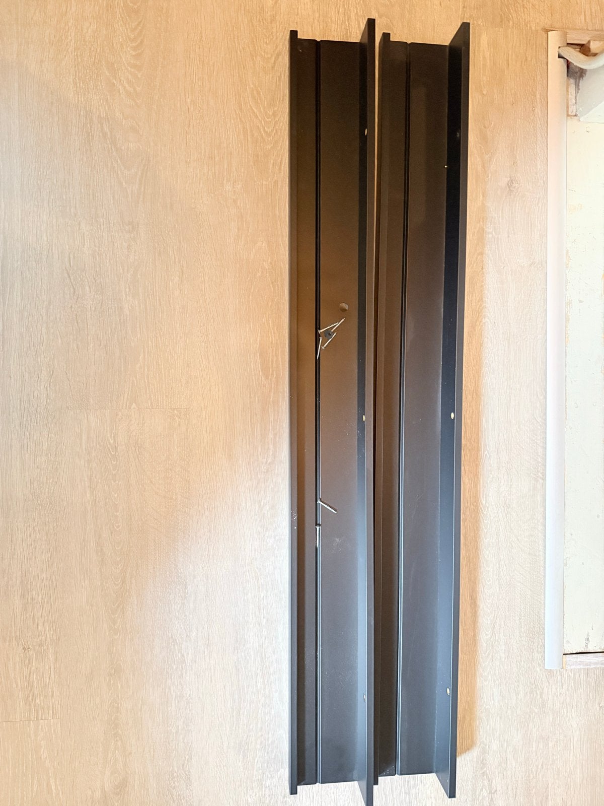 IKEA lijst houders - Zwart, Gebruikt, Overige typen, Ophalen of Verzenden, Hangend