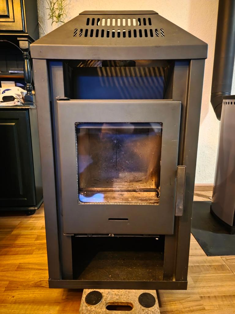 Wamsler KF 198 PLUTO LUXOR Houtkachel - 6,5 kW, Huis en Inrichting, Ophalen, Gebruikt, Houtkachel, Vrijstaand