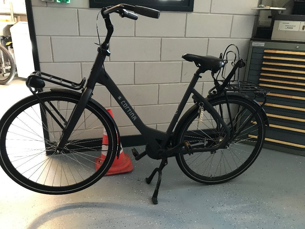 Damesfiets Cortina oma/transportfiets  frame57, Terugtraprem, Gebruikt, Versnellingen, 56 cm of meer