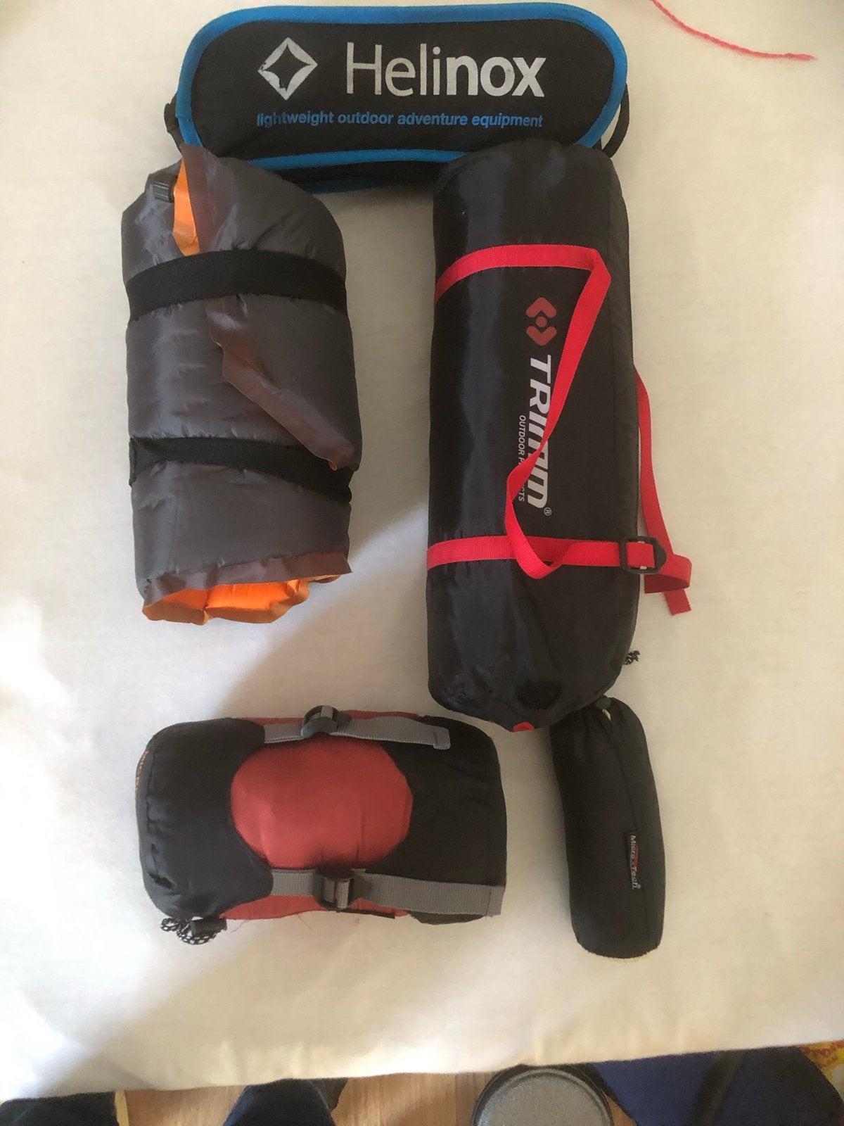 Outdoor kampeeruitrusting: Helinox, Trimmm, EHBO-set, Ophalen of Verzenden, Gebruikt