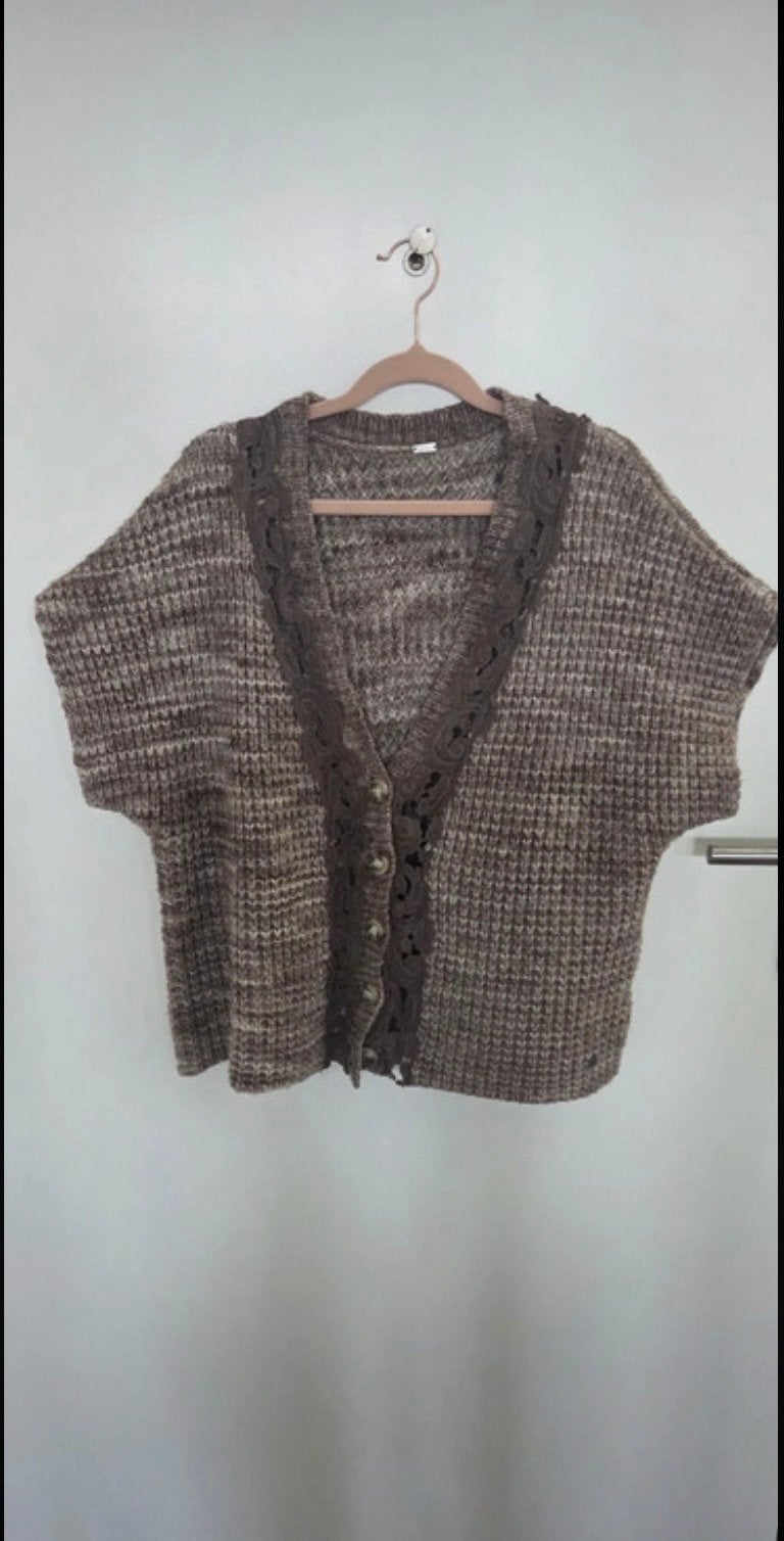 Grof gebreid vest van Gustav - Bijzonder item, Verzenden, Nieuw, Maat 38/40 (M), Bruin