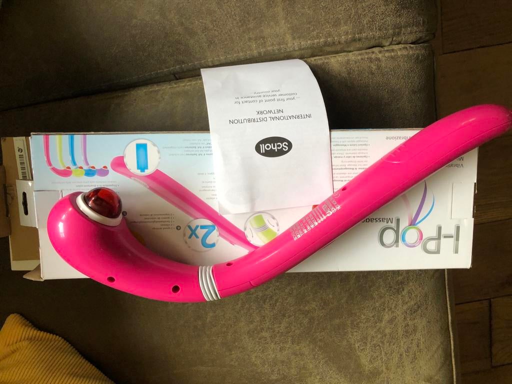 Scholl I-Pop Massager - Nieuw in doos, Ophalen of Verzenden, Nieuw, Apparaat