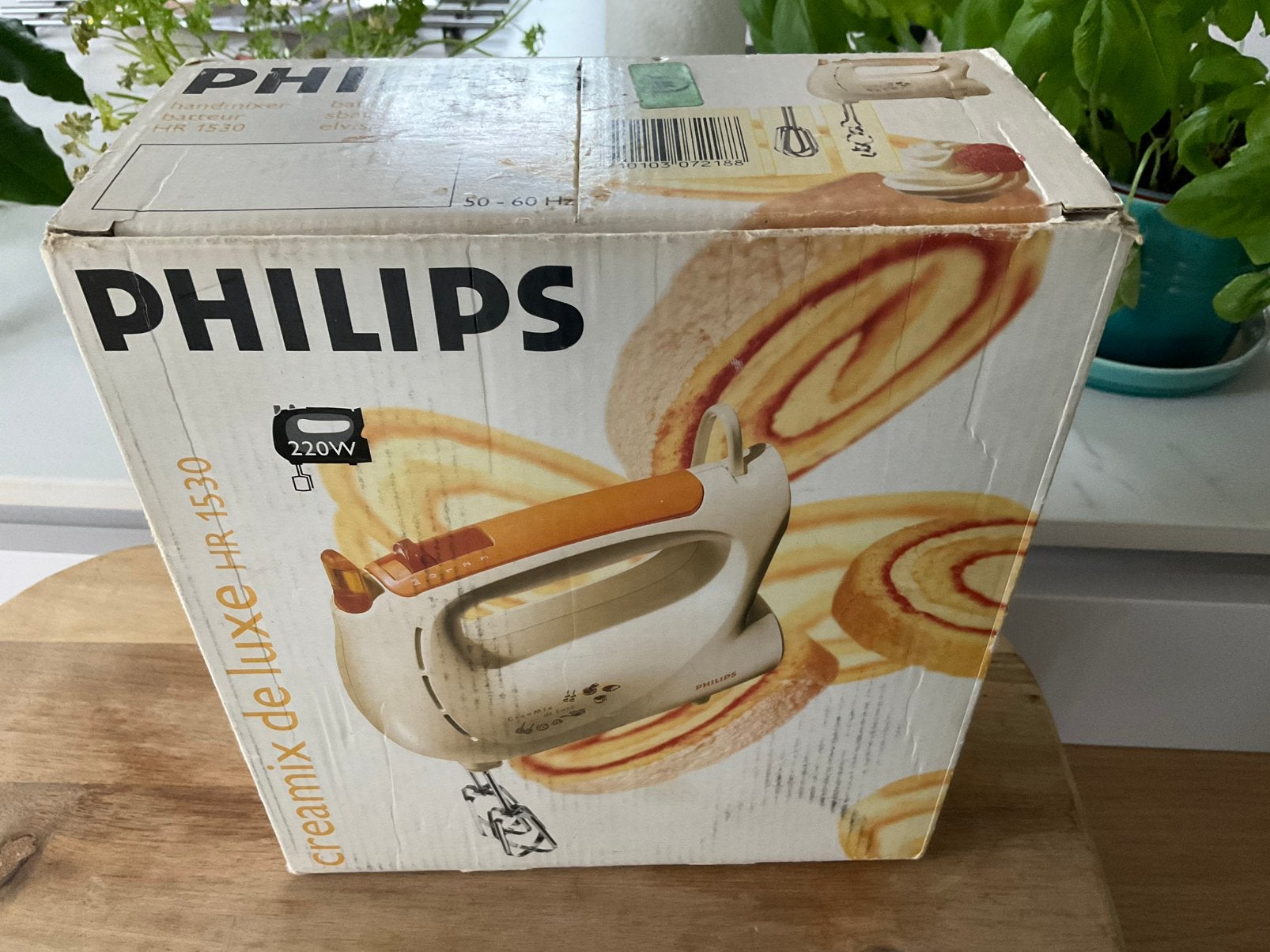 Philips 1530 handmixer - creamix deluxe, Ophalen, Gebruikt, 3 snelheden of meer