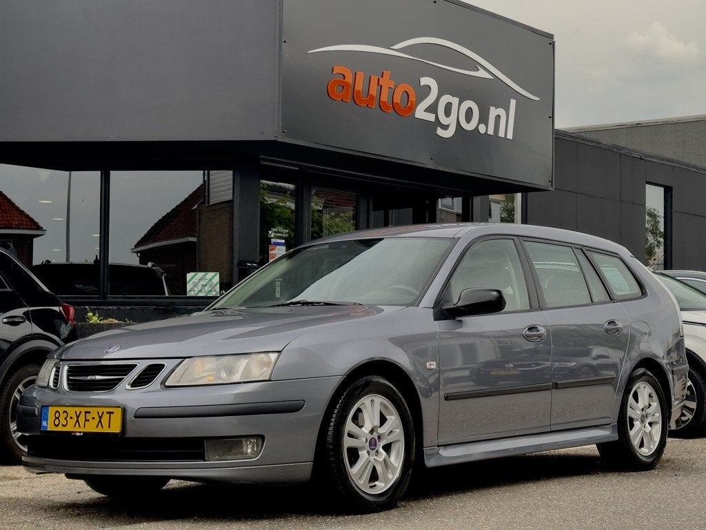Saab 9-3 Sport Estate 1.8 TURBO LINEAR LEDER NAVI AIRCO LED, Auto's, Saab, 1998 cc, Gebruikt, 4 cilinders, 150 pk
